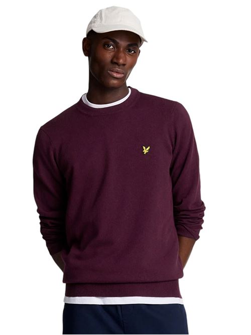 LYLE & SCOTT Maglioncino girocollo in cotone merino LYLE E SCOTT | LSKN2110VZ562